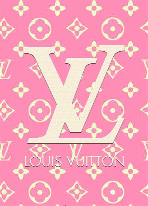 pink louis vuitton background wallpaper.